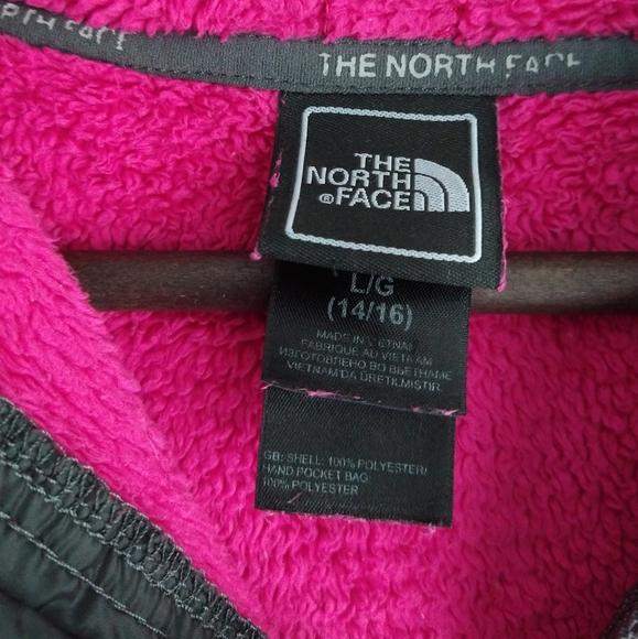 The North Face Oso Fuchsia Girls Jacket Size Large - Picture 12 of 14